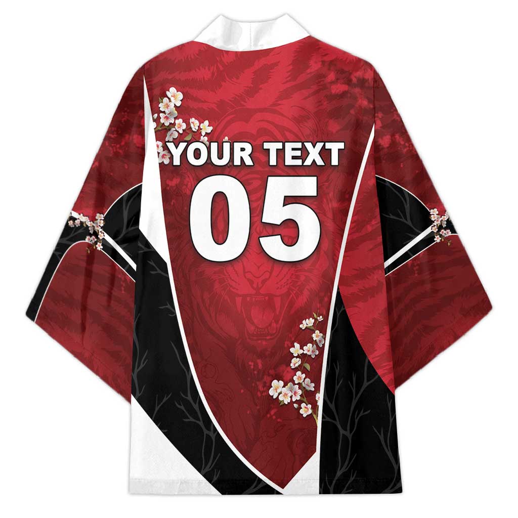 Custom South Korea Football Kimono Tiger Mugunghwa Flower Minimal Style