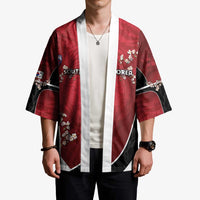 Custom South Korea Football Kimono Tiger Mugunghwa Flower Minimal Style