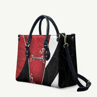 South Korea Football Leather Bag Tiger Mugunghwa Flower Minimal Style