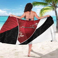 South Korea Football Sarong Tiger Mugunghwa Flower Minimal Style