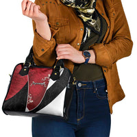 South Korea Football Shoulder Handbag Tiger Mugunghwa Flower Minimal Style