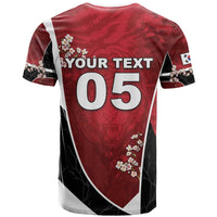 Custom South Korea Football T Shirt Tiger Mugunghwa Flower Minimal Style