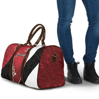 South Korea Football Travel Bag Tiger Mugunghwa Flower Minimal Style