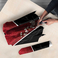 South Korea Football Umbrella Tiger Mugunghwa Flower Minimal Style