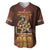 Firefighter Fathers Day Baseball Jersey Best Dad Ever