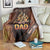 Firefighter Fathers Day Blanket Best Dad Ever