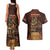 Firefighter Fathers Day Couples Matching Tank Maxi Dress and Hawaiian Shirt Best Dad Ever