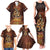 Firefighter Fathers Day Family Matching Tank Maxi Dress and Hawaiian Shirt Best Dad Ever