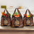 Firefighter Fathers Day Grocery Bag Best Dad Ever