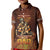 Firefighter Fathers Day Kid Polo Shirt Best Dad Ever