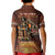 Firefighter Fathers Day Kid Polo Shirt Best Dad Ever