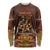 Firefighter Fathers Day Long Sleeve Shirt Best Dad Ever