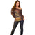 Firefighter Fathers Day Off Shoulder Sweater Best Dad Ever