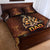 Firefighter Fathers Day Quilt Bed Set Best Dad Ever
