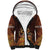 Firefighter Fathers Day Sherpa Hoodie Best Dad Ever