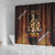 Firefighter Fathers Day Shower Curtain Best Dad Ever