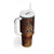 Firefighter Fathers Day Tumbler With Handle Best Dad Ever