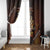 Firefighter Fathers Day Window Curtain Best Dad Ever