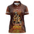 Firefighter Fathers Day Women Polo Shirt Best Dad Ever
