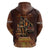 Firefighter Fathers Day Zip Hoodie Best Dad Ever