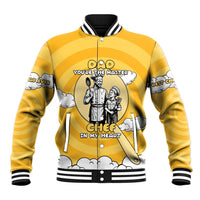 Chef Fathers Day Baseball Jacket Dad You're The Master Chef In My Heart
