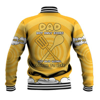 Chef Fathers Day Baseball Jacket Dad You're The Master Chef In My Heart