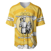 Chef Fathers Day Baseball Jersey Dad You're The Master Chef In My Heart
