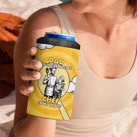 Chef Fathers Day 4 in 1 Can Cooler Tumbler Dad You're The Master Chef In My Heart