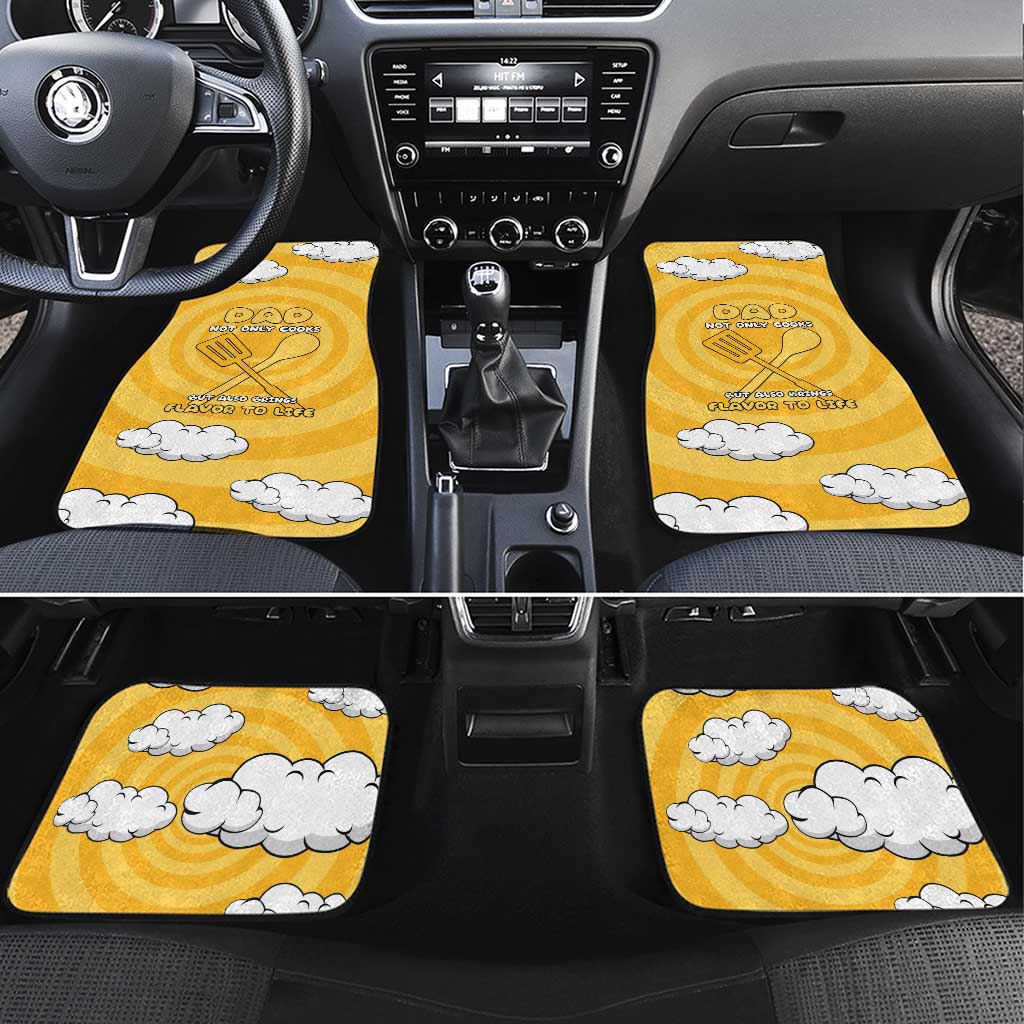 Chef Fathers Day Car Mats Dad You're The Master Chef In My Heart