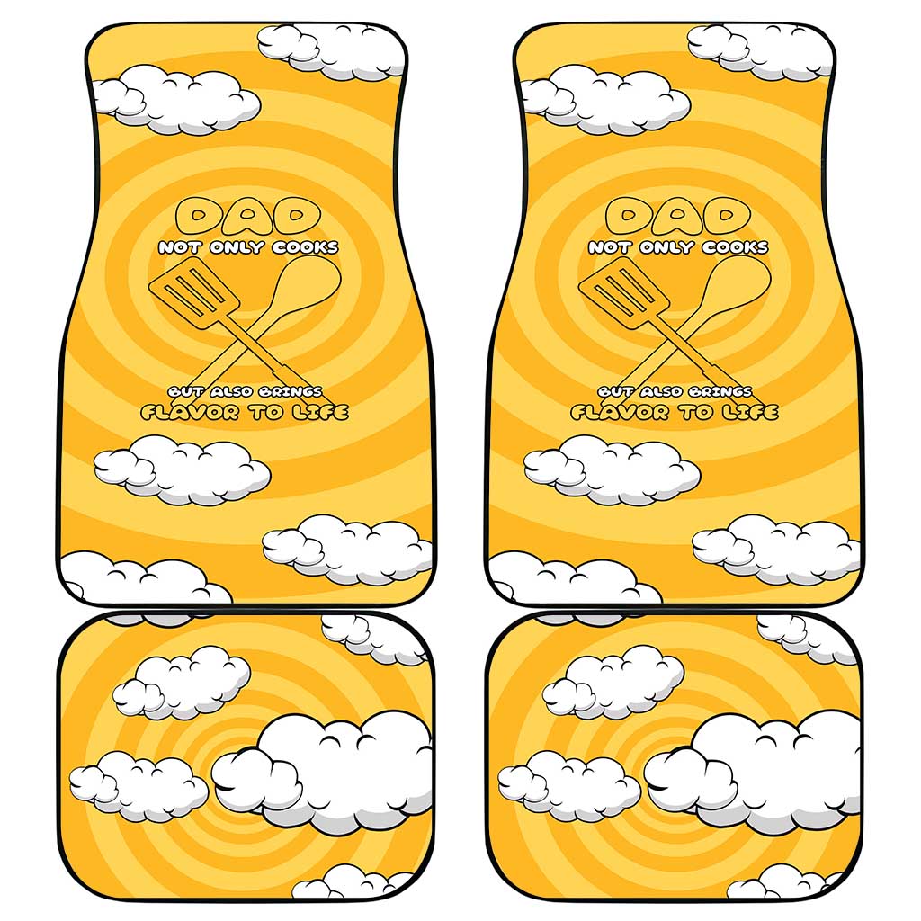 Chef Fathers Day Car Mats Dad You're The Master Chef In My Heart