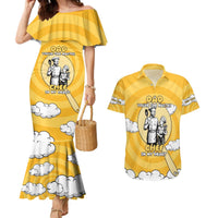 Chef Fathers Day Couples Matching Mermaid Dress and Hawaiian Shirt Dad You're The Master Chef In My Heart