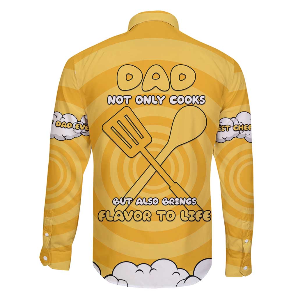 Chef Fathers Day Family Matching Puletasi and Hawaiian Shirt Dad You're The Master Chef In My Heart