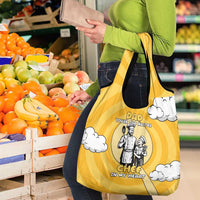 Chef Fathers Day Grocery Bag Dad You're The Master Chef In My Heart