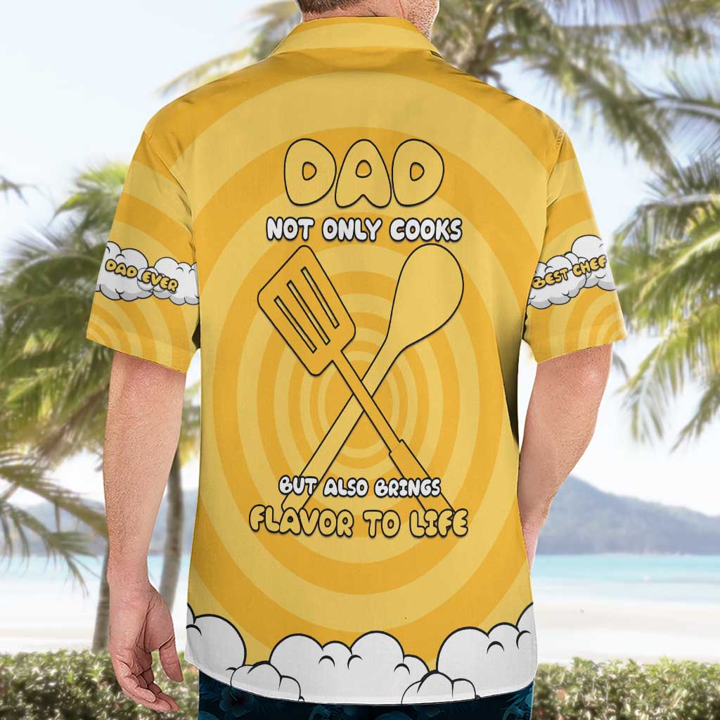 Chef Fathers Day Hawaiian Shirt Dad You're The Master Chef In My Heart