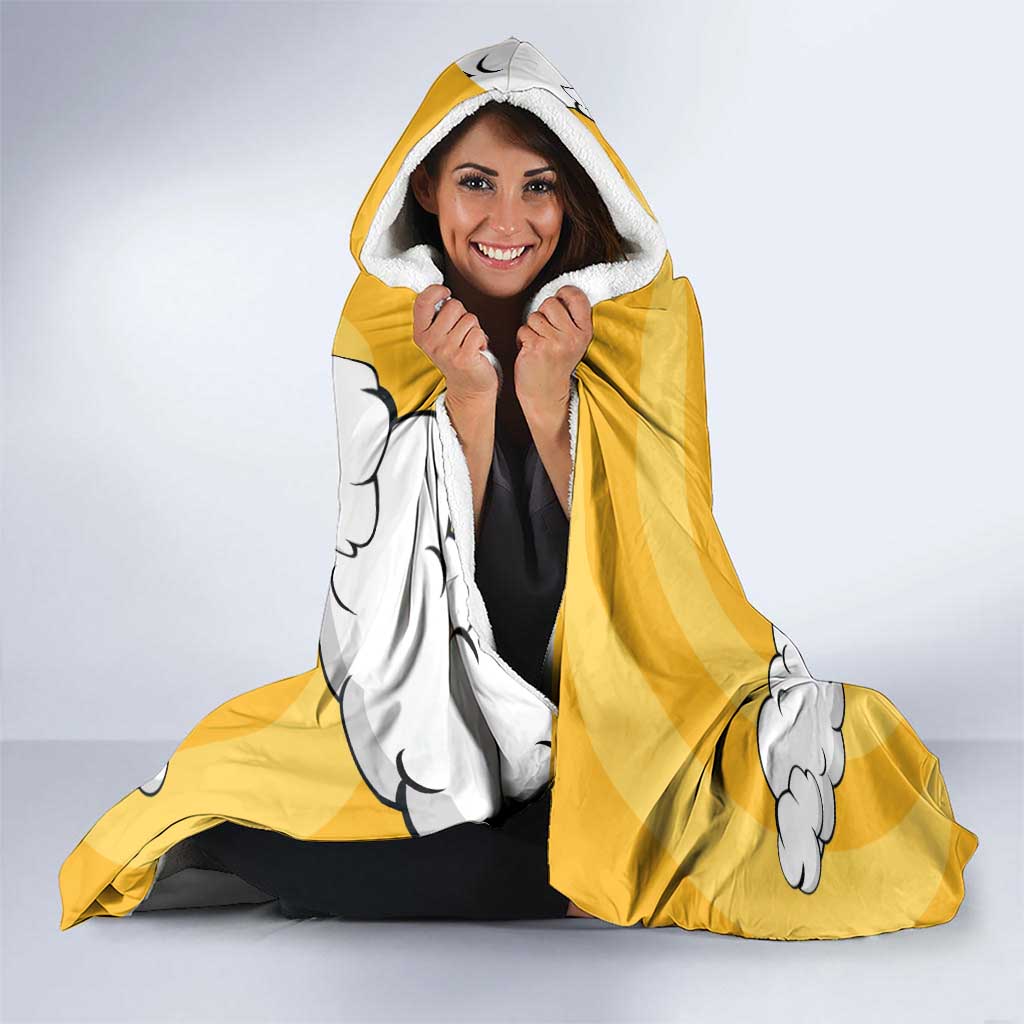 Chef Fathers Day Hooded Blanket Dad You're The Master Chef In My Heart