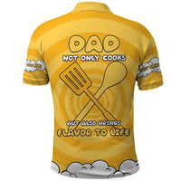 Chef Fathers Day Polo Shirt Dad You're The Master Chef In My Heart