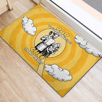 Chef Fathers Day Rubber Doormat Dad You're The Master Chef In My Heart