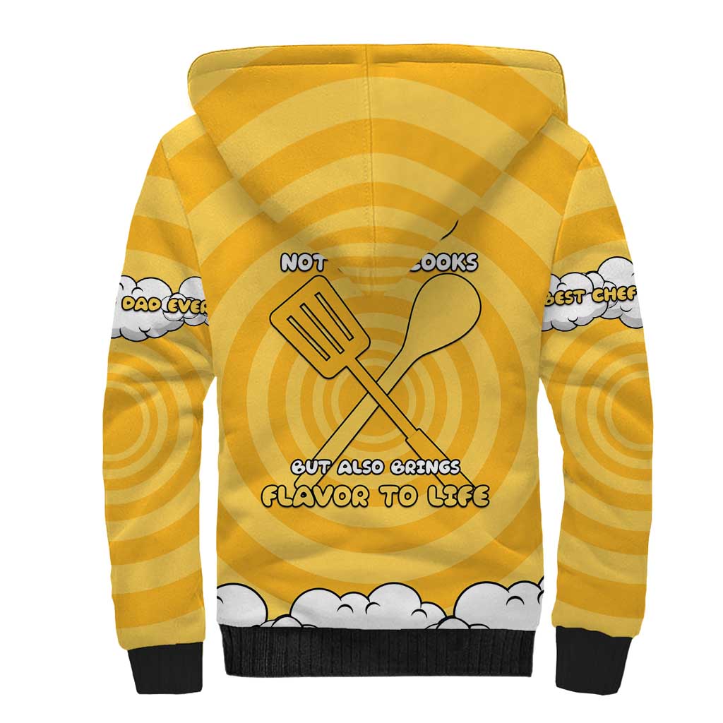 Chef Fathers Day Sherpa Hoodie Dad You're The Master Chef In My Heart