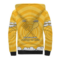 Chef Fathers Day Sherpa Hoodie Dad You're The Master Chef In My Heart