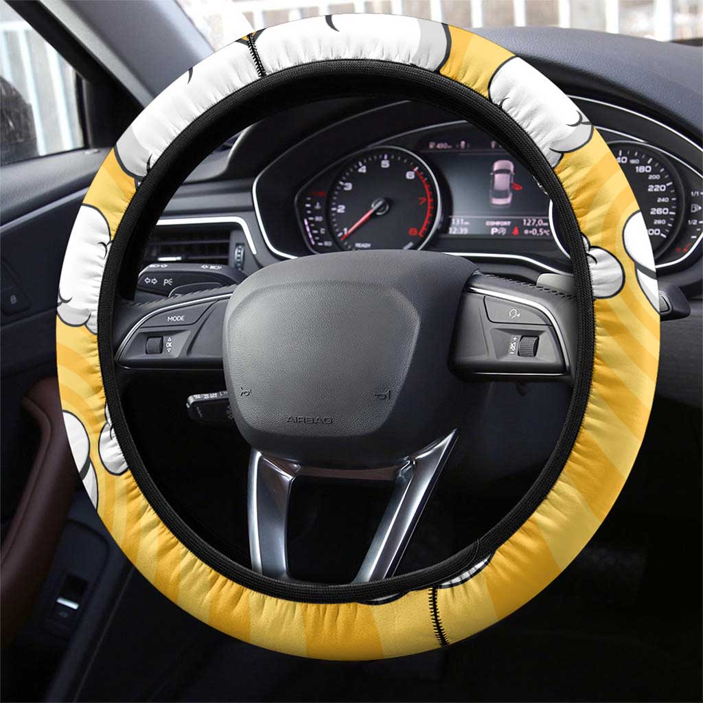 Chef Fathers Day Steering Wheel Cover Dad You're The Master Chef In My Heart
