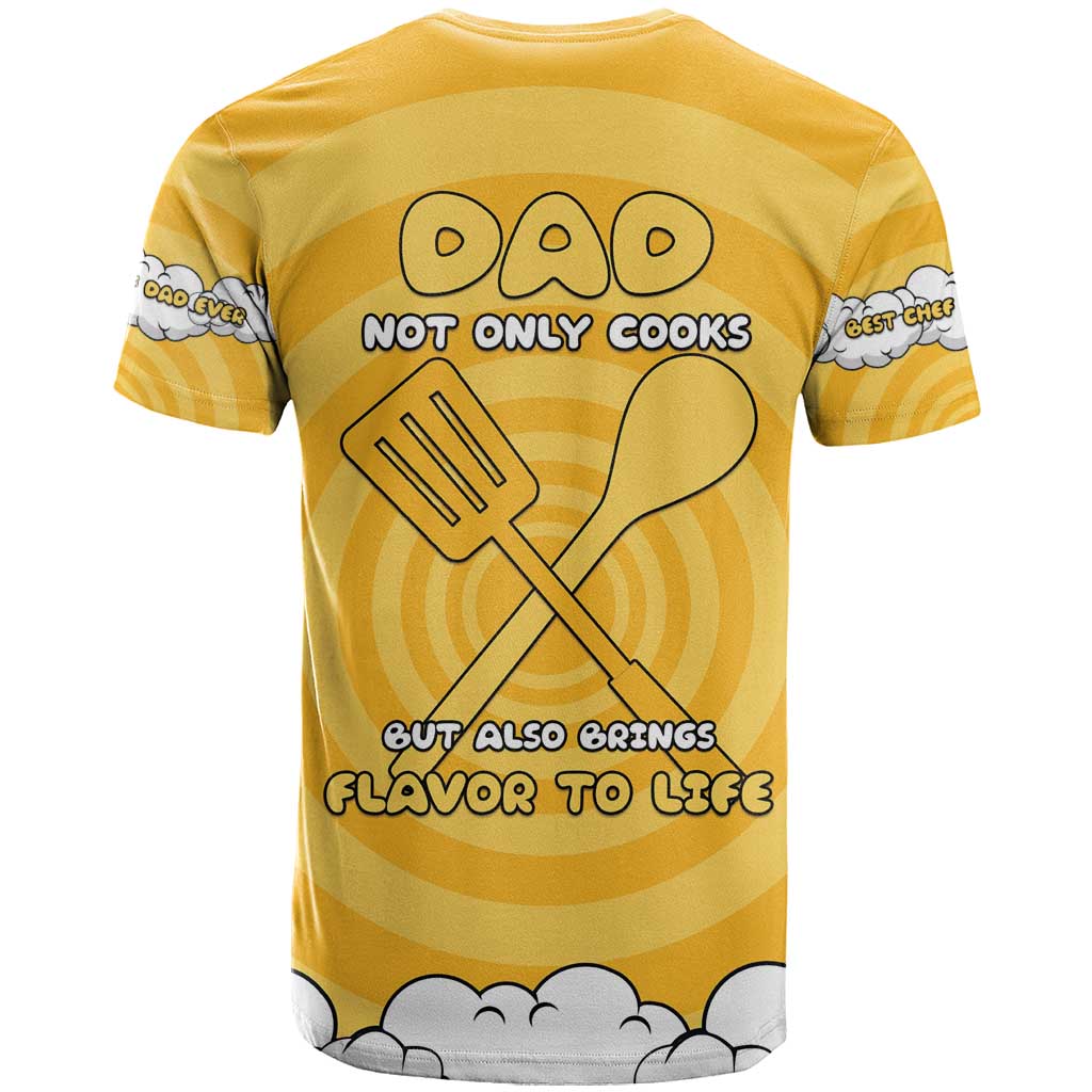 Chef Fathers Day T Shirt Dad You're The Master Chef In My Heart