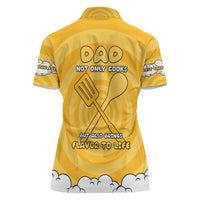 Chef Fathers Day Women Polo Shirt Dad You're The Master Chef In My Heart