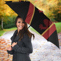 Belgium Football Umbrella Bold National Colors With Lion Crest
