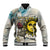 Argentina Baseball Jacket Sol De Mayo Retro Style - Wonder Print Shop