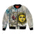 Argentina Bomber Jacket Sol De Mayo Retro Style - Wonder Print Shop