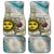 Argentina Car Mats Sol De Mayo Retro Style - Wonder Print Shop