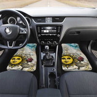 Argentina Car Mats Sol De Mayo Retro Style - Wonder Print Shop