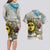 Argentina Couples Matching Long Sleeve Bodycon Dress and Hawaiian Shirt Sol De Mayo Retro Style - Wonder Print Shop