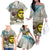 Argentina Family Matching Off The Shoulder Long Sleeve Dress and Hawaiian Shirt Sol De Mayo Retro Style - Wonder Print Shop
