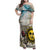 Argentina Family Matching Off Shoulder Maxi Dress and Hawaiian Shirt Sol De Mayo Retro Style - Wonder Print Shop